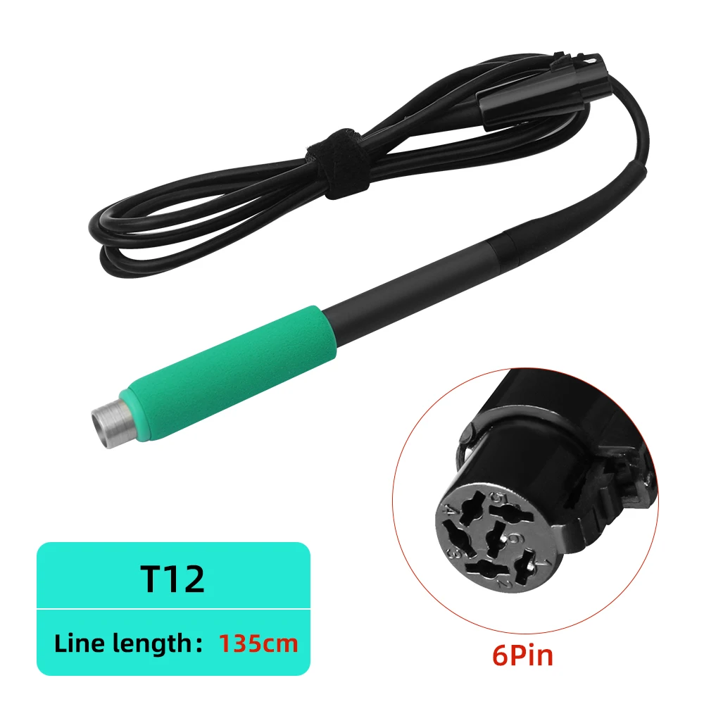 SUGON Soldering Station Handle T210/T115/T245/T12 Compatible Original C210 C245 C115 Soldering Tip Welding Tools Replace