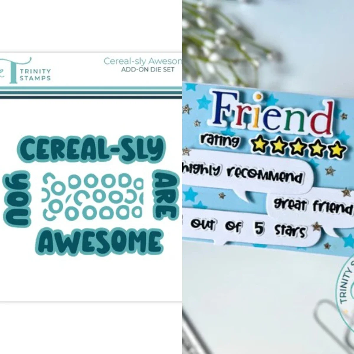 Cereal-sly Awesome Metal Cutting Dies Scrapbook Diary Decoration Stencil Embossing Template DIY Greeting Card Handmade 2026 New