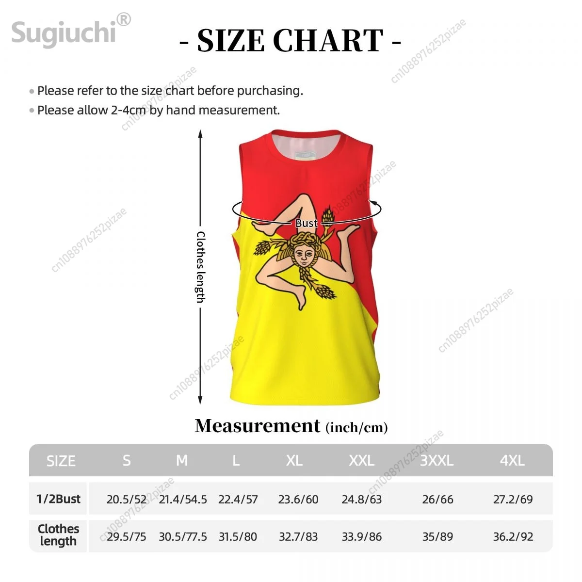 Custom Name Number Sicily Sicilia 3D Flag Sports T-shirts Men Clothing Breathable For Basketball Running Fitness T shirt view 4