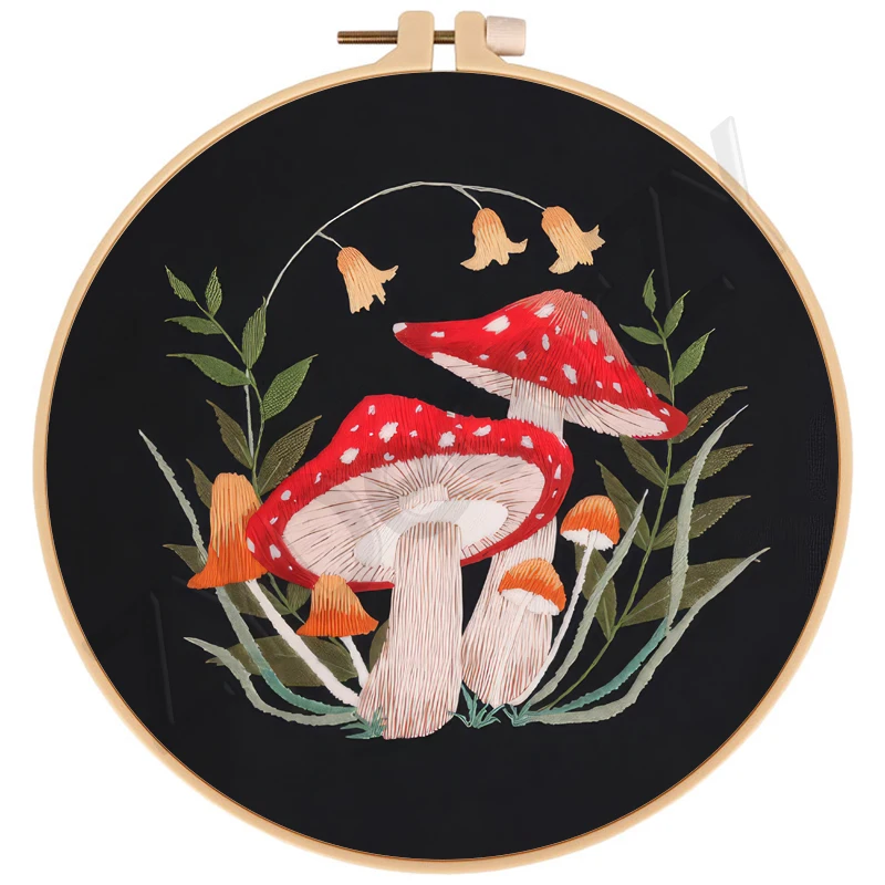 Diy Kit Adult Crafts Skill Hand Sewing Cross Stitch Embroidery Kits Hoop Frame Rings Supplies Racks Patterns Sets For Handmade
