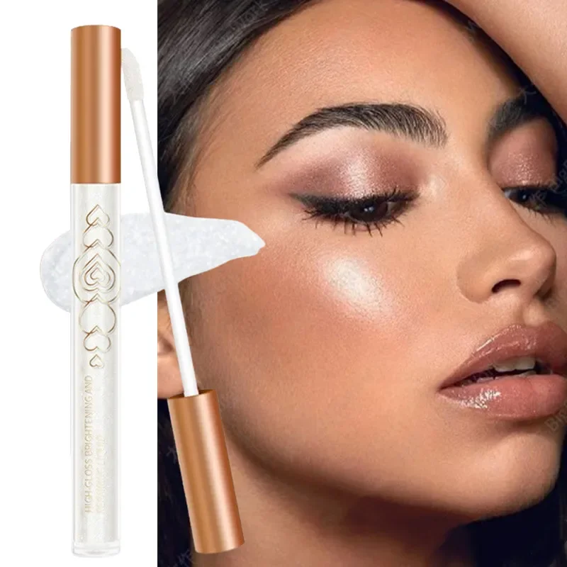 Palo de contorno líquido, Brillo alto, ilumina tono cálido, gris, marrón, sombra de nariz, contorno, resaltador mate, bronceador facial, Micro Flash