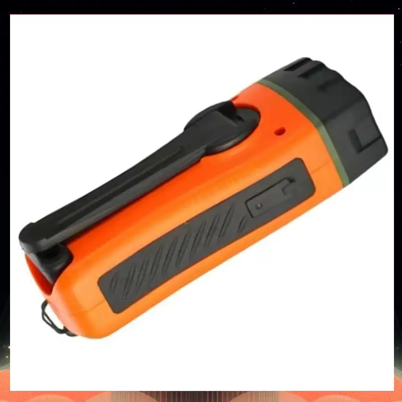 3-in-1-Notfall-Taschenlampe, LED-Taschenlampe für Handy, Handkurbel, Notfall-Radio-TCE