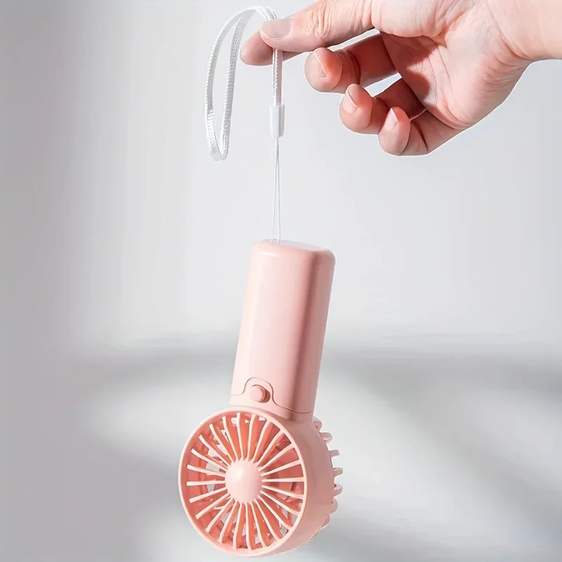 D9 Handheld Pocket Hand-held Fan Lightweight Adjustable Cute Small Fan Protable Mini Fan Convenient Creative Small Fan Home Gift