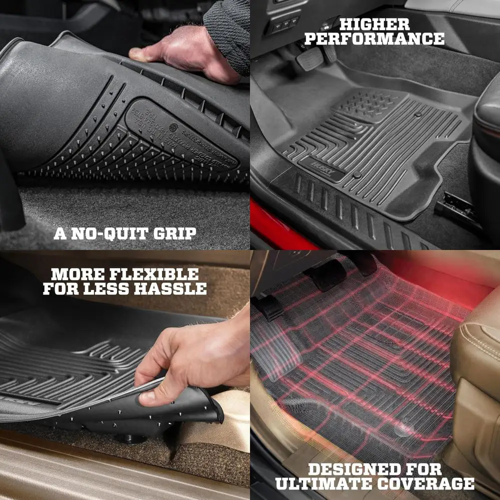 

Коврики Weatherbeater | Подходит для Ford Fiesta 2011-2019 гг. | Передний и 2-й ряд, 3 шт. Черный — 98751