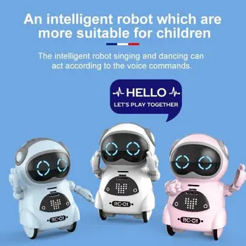 Capella 939A Pocket Robot Intelligent Robot Speech Recognition Mutational Learning Multi-function Children&#x27;s Toy