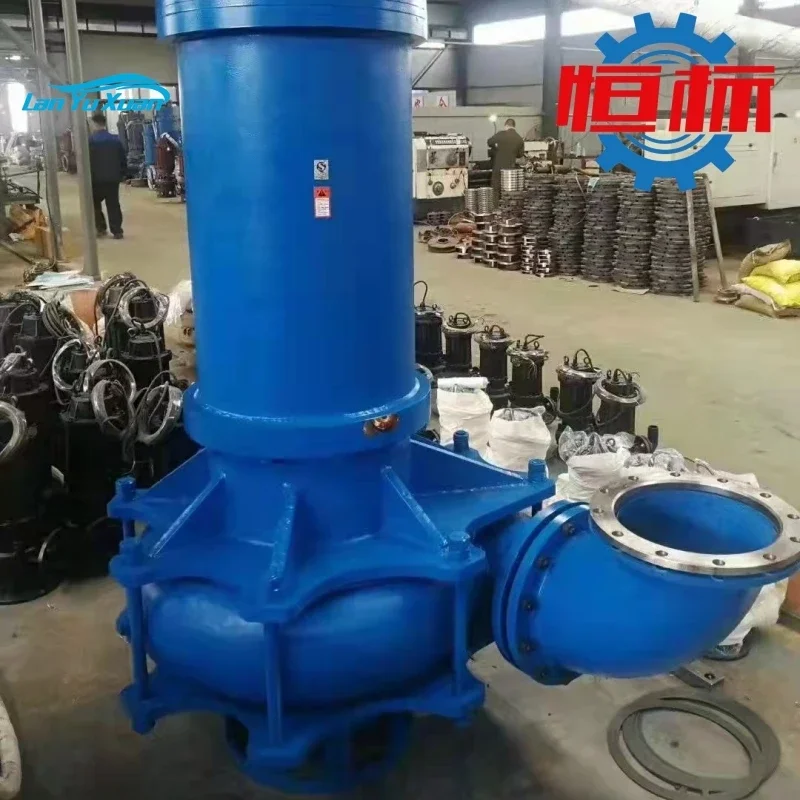 Series Electric Motor High Pressure Sand And Gravel Slurry Mining Submersible Pump