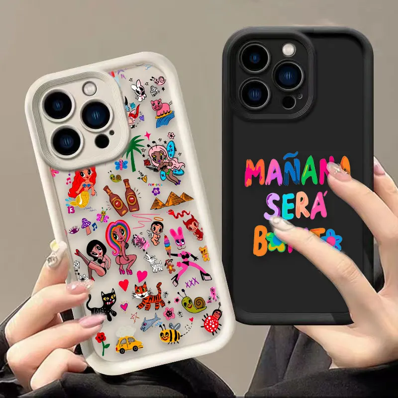 Funda Protectora para Teléfono K-Karol G g-Manana Sera B-Bonito para HONOR 400 90 Lite 300 200 70 50 20 10i 9X 8X PRO 5G, Carcasa DIY