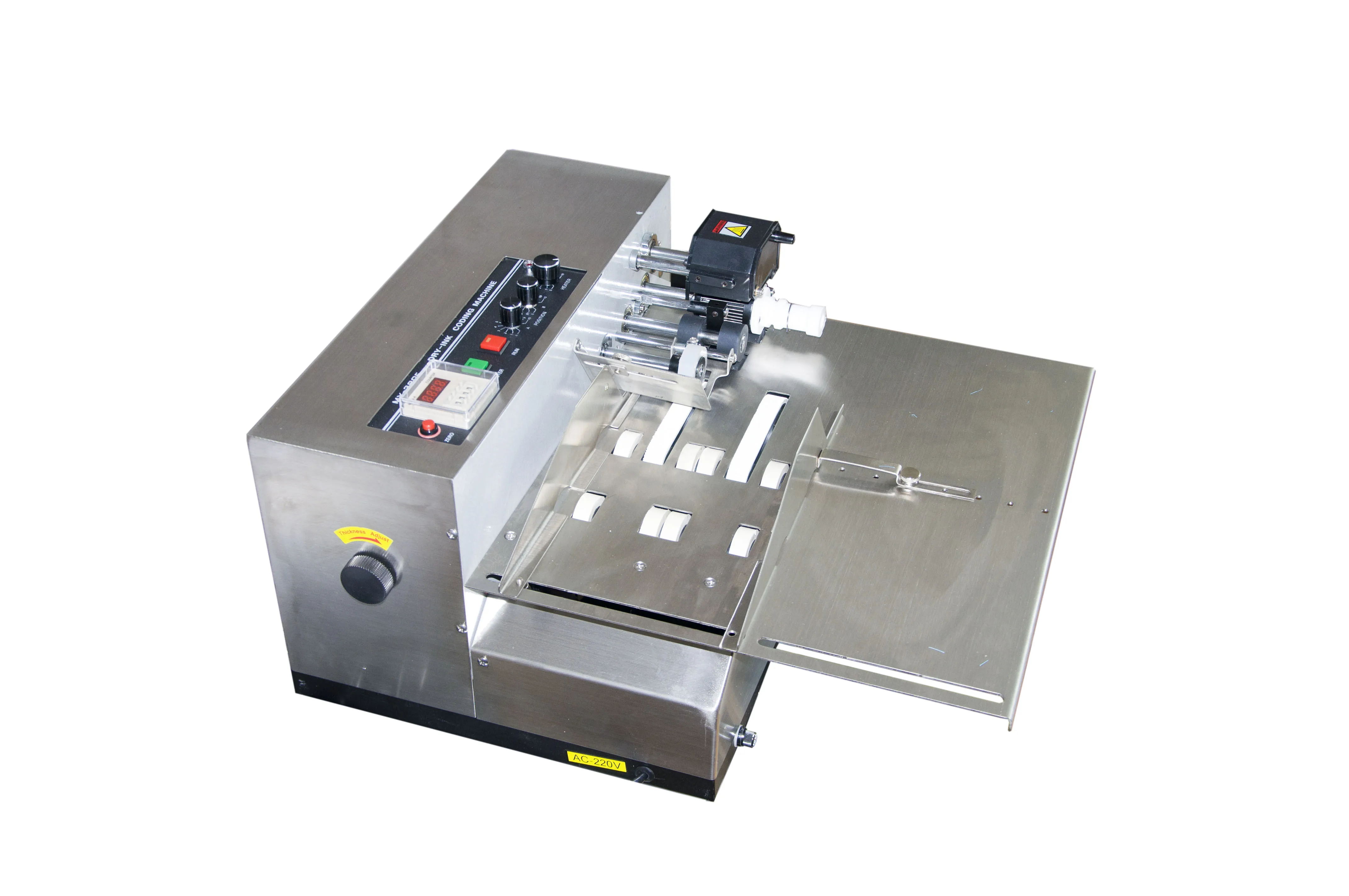2026 MY - 380F High Speed Ink Roll Coder/ Coding Machine /Automatic Continuous Expiry Date Coder