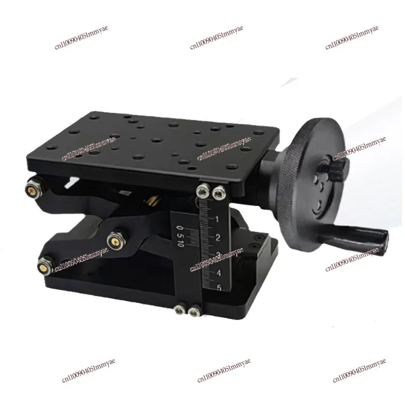 HTZ120/210 Large Stroke Lifting Slide Table Precision Fine Adjustment Manual Displacement Platform Optical Laboratory Screw