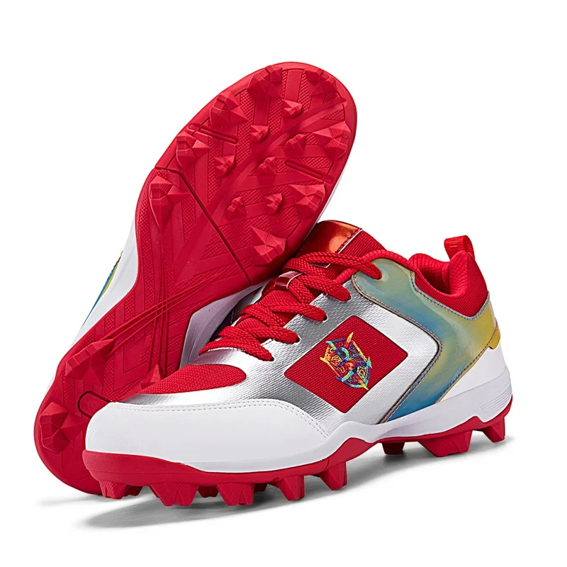 2026 New Men Baseball Shoes Non-Slip Athletic Shoes Mens Outdoor Lawn Baseball Shoe Man Anti-Slippery Gym Shoe