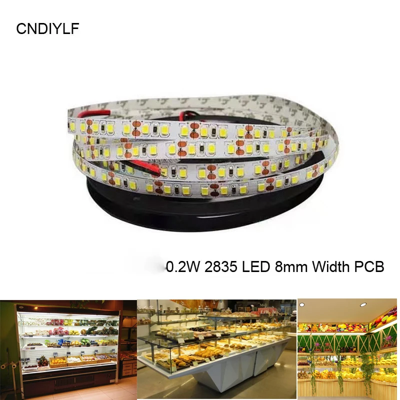 

5m Ra95 24V LED Strip Light Exempt 2000K Special for Fruit & Food