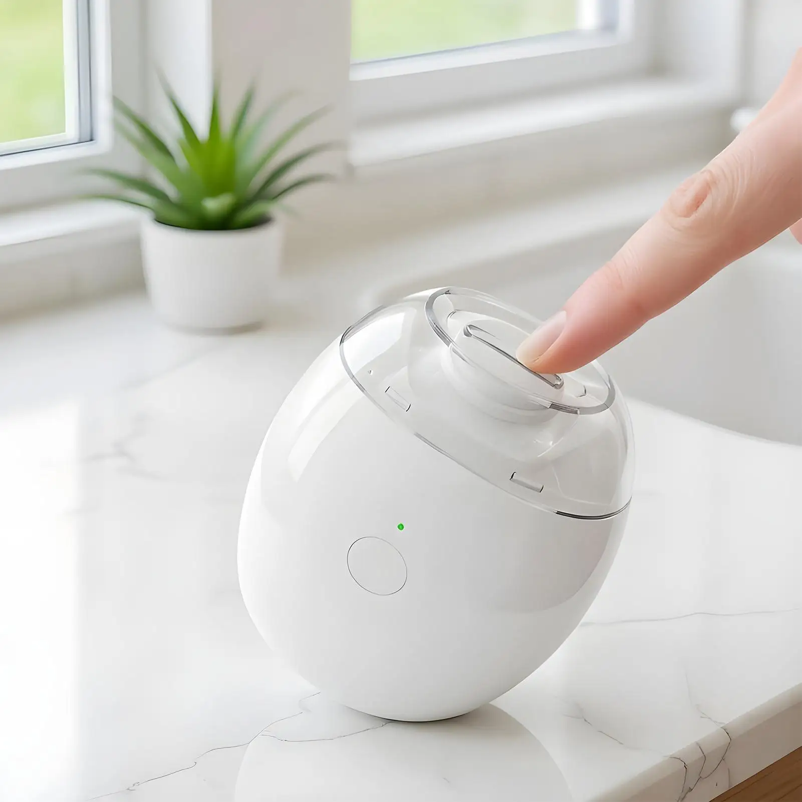 

Electric Nail Clipper Grinding and Polishing with Light Automatic Nail Trimmer Rechargeable Nail Cutter Manicure for Baby Adult