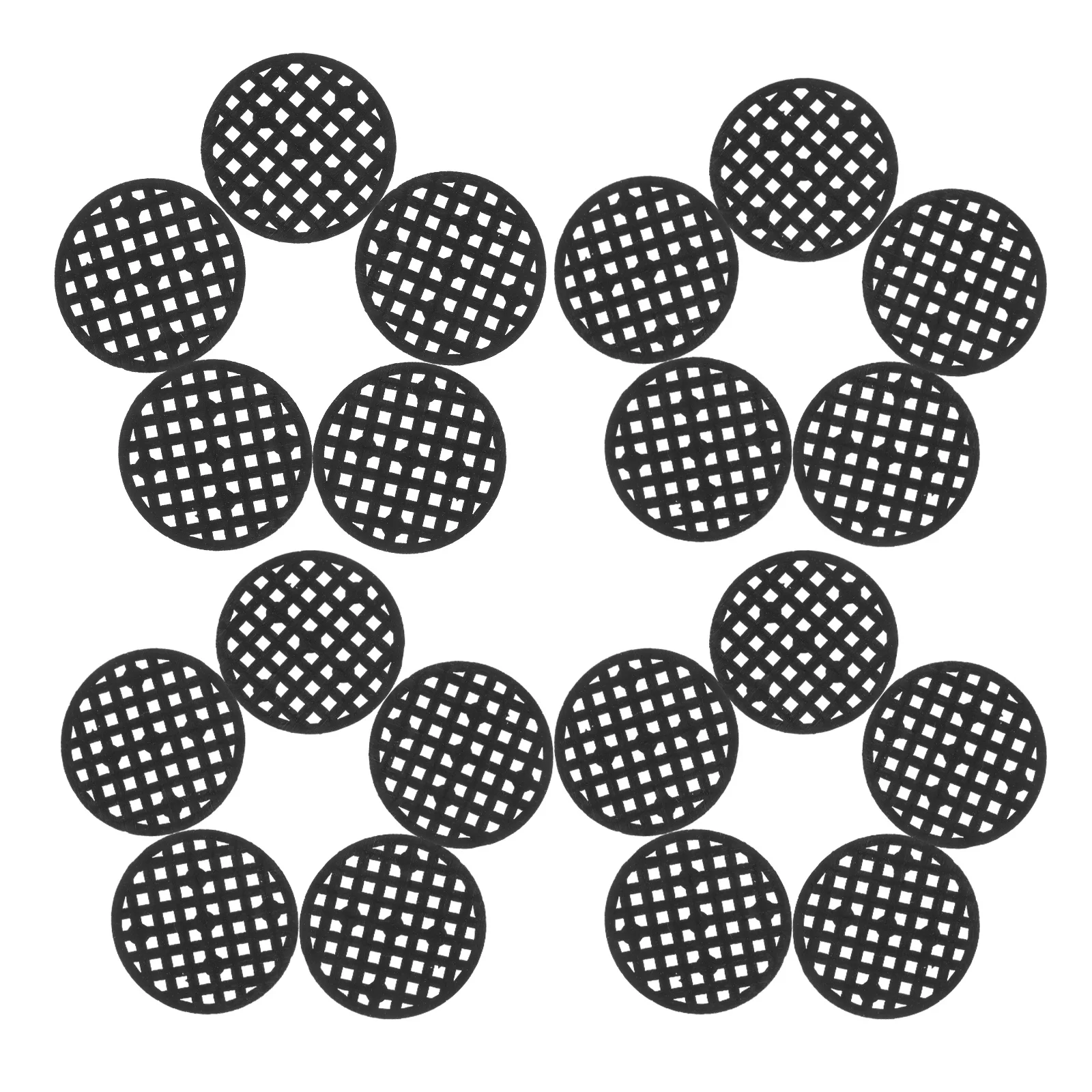 

300Pcs Flower Pot Drainage Mesh Pad Reusable Breathable Soil Filter Mat for Bonsai Succulent Planters Bonsai Drainage Mesh
