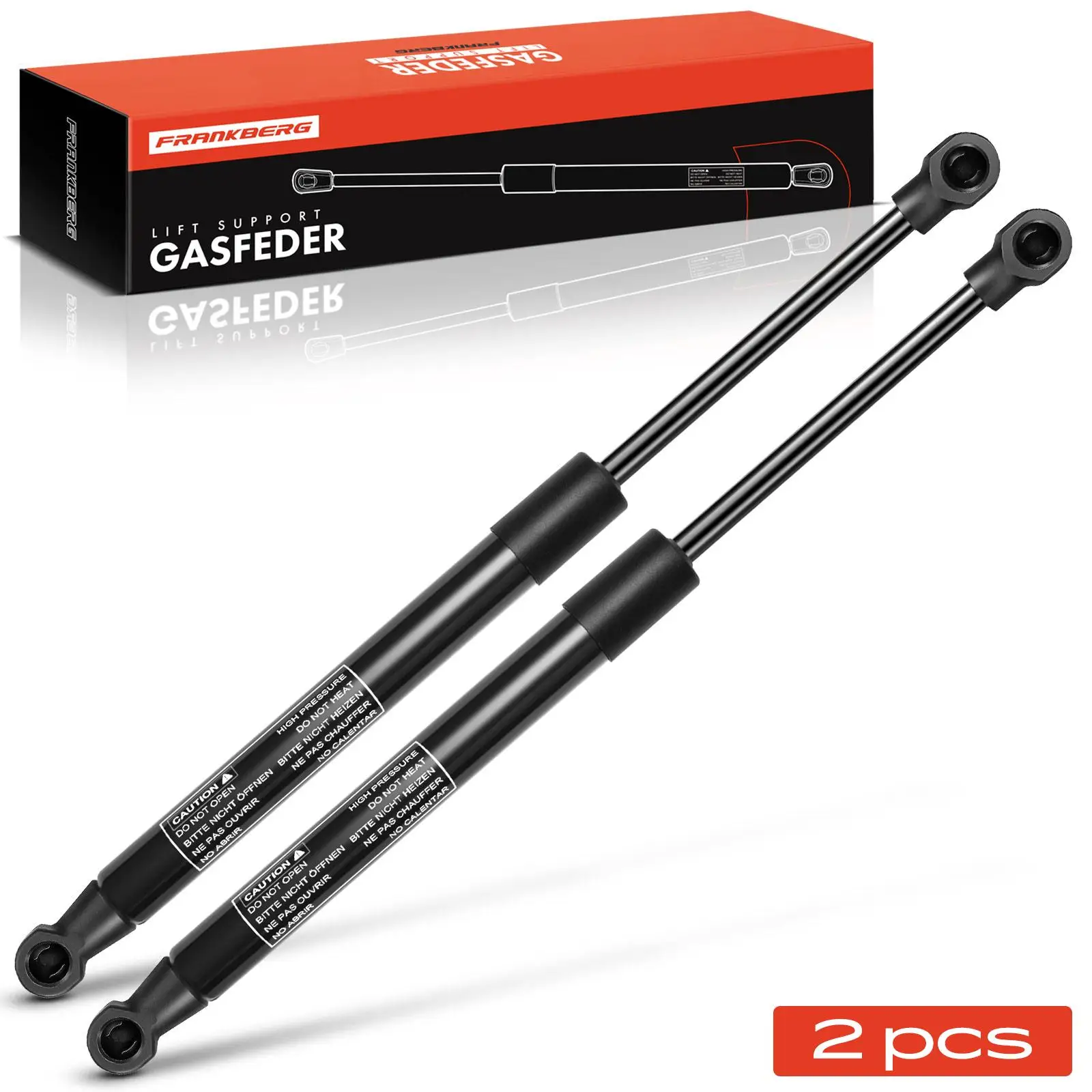 Frankberg 2x gasveer demper achterklep voor Hyundai Getz TB Hatchback 2002-2010 817701 C000 817701 C001