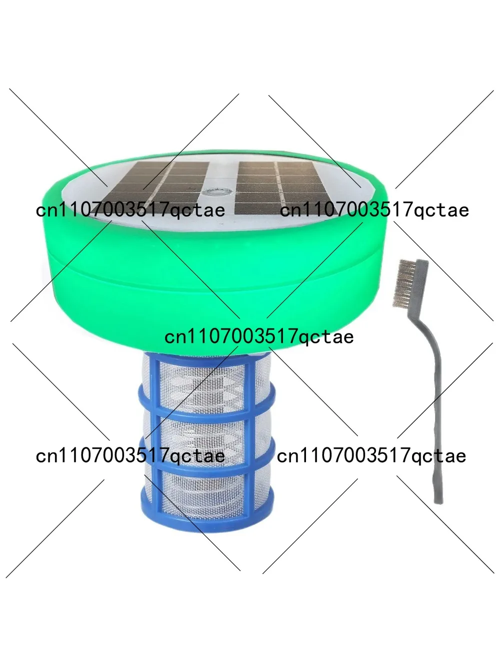 Swimming Pool Solar Copper Ion Purifier Algae  Floating Suppression Algae Removal Device Solar Pool Lonizer Up To 35000 Gal image 5