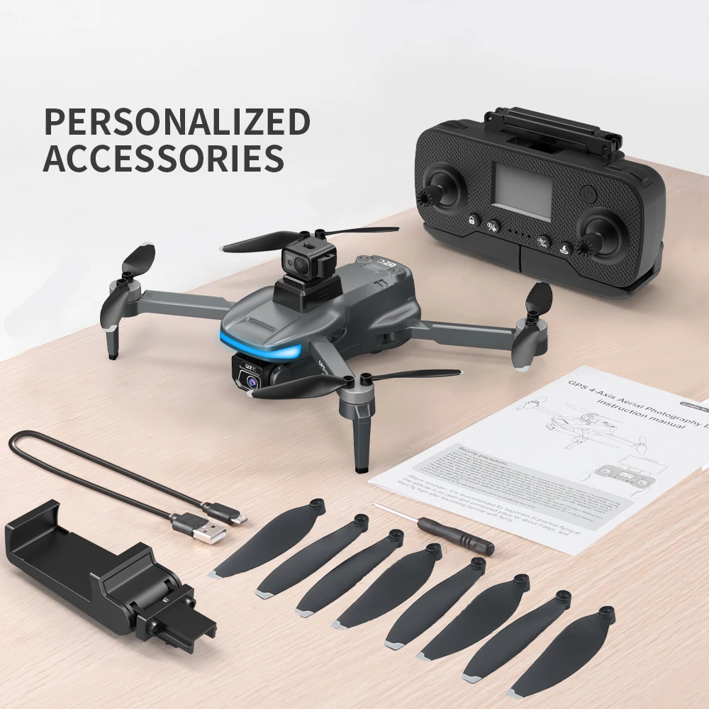 2024 Professional L105/L200 PRO MAX GPS Drone 4K Camera 360° Obstacle Avoidance Brushless Motor 5G WIFI FPV Quadcopter Dron Toys