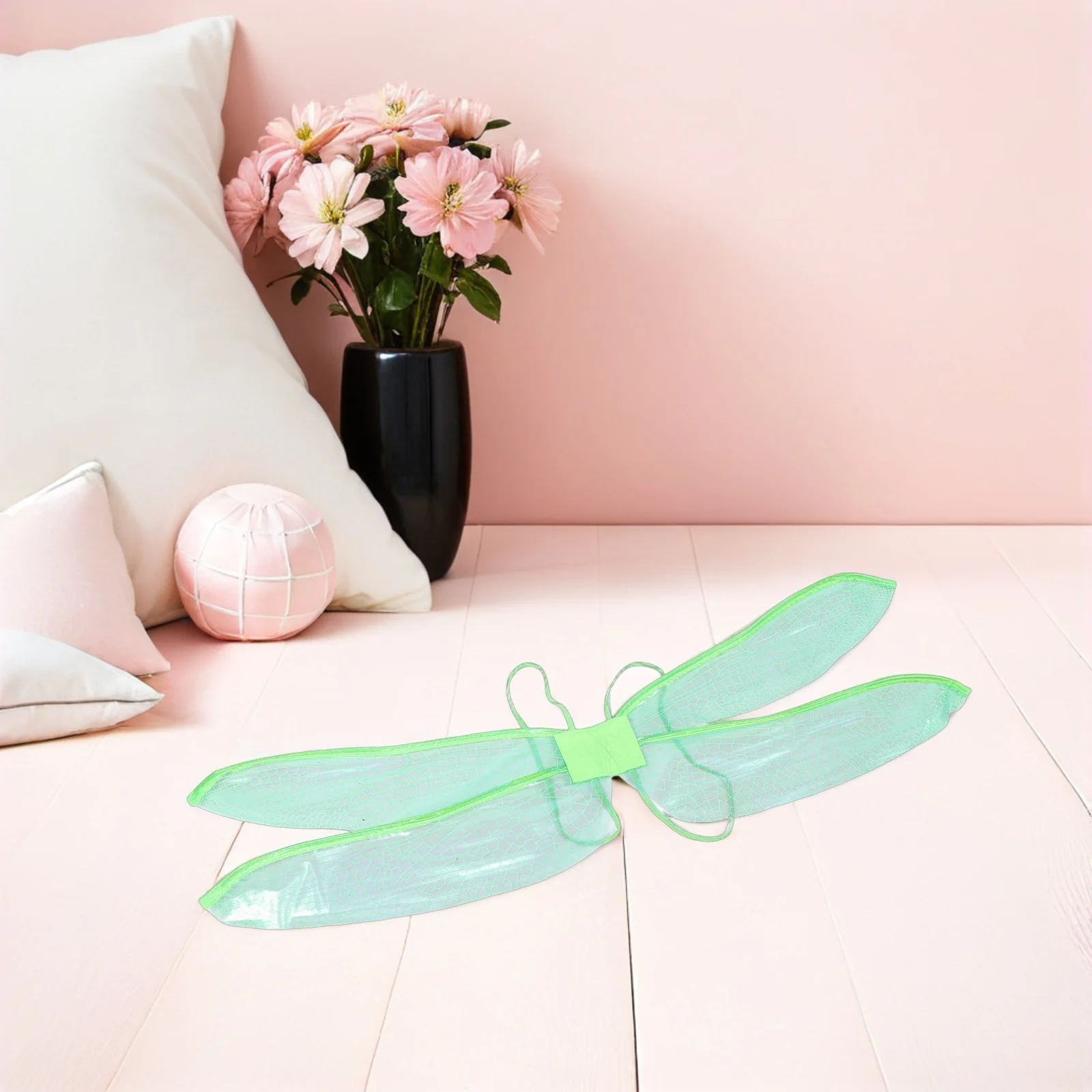 أجنحة اليعسوب للبالغين خفيفة الوزن كيب الجنية حية مفصلة زي ملحق هالوين حفلة تنكرية مهرجان تأثيري #4