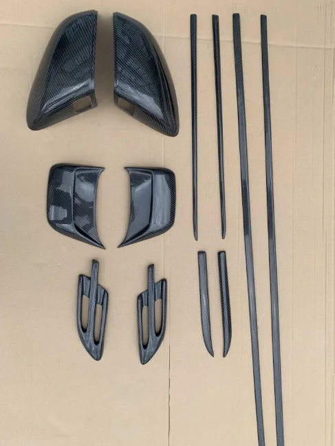 طقم هيكل عريض كامل من ألياف الكربون الجافة MS لسيارة بنتلي بينتايجا