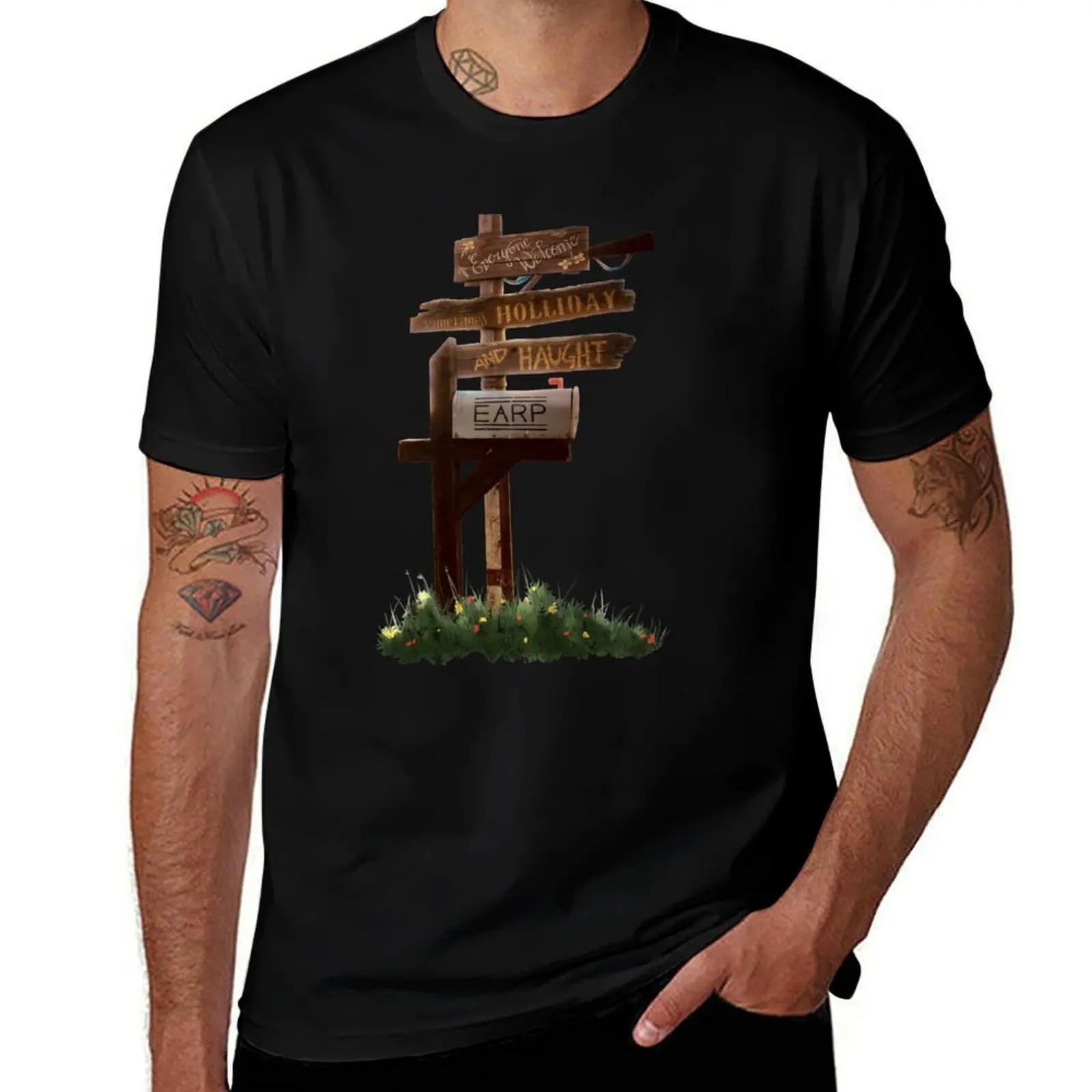 Everyone Welcome Wynonna Earp T-Shirt Stretch Fabric Comfort T-Shirt