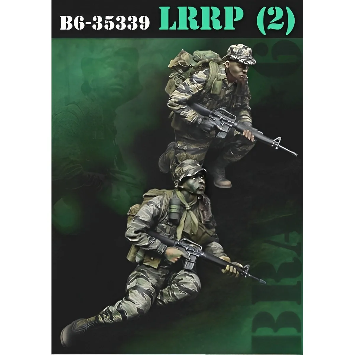 1/35 Resin unpainted model Kit, military theme, Vietnam War American commando soldiers unassembled and unpainted GK