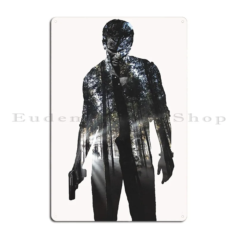 Nathan Drake Uncharted Metal Plaque Poster Garage Printing Bar Cave Rusty Wall Cave Tin Sign Poster