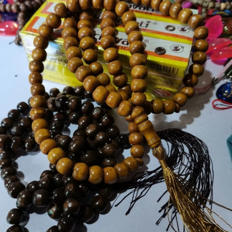 Muslim Worship Beads 99 Wooden Tasbihabai Beads Beads Prayer Beads Blessing Ornament Mala Meditate Bracelet