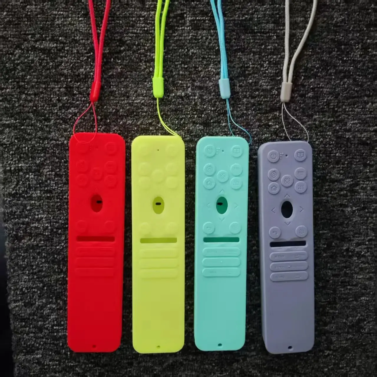 

Силиконовый защитный чехол для пульта дистанционного управления LG MR25GA, совместимый с пультом дистанционного управления LG MR25GA MR25GN, подвесная веревка с защитой от потери