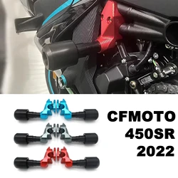 For CFMOTO 450SR Motorcycle Engine Protection Accessories Protector Guard 450 SR 2022  Cover Frame Sliders Crash Pad 450NK 2022