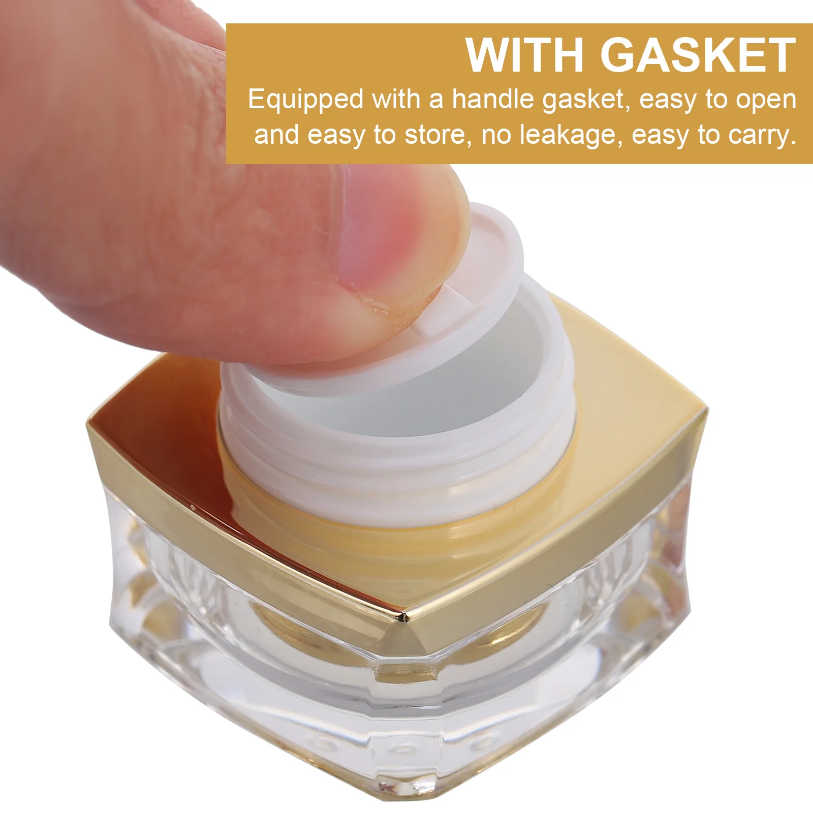 

Cream Bottle Lotion Dispensing Bottles Small Storage Cosmetics Vacuum Practical