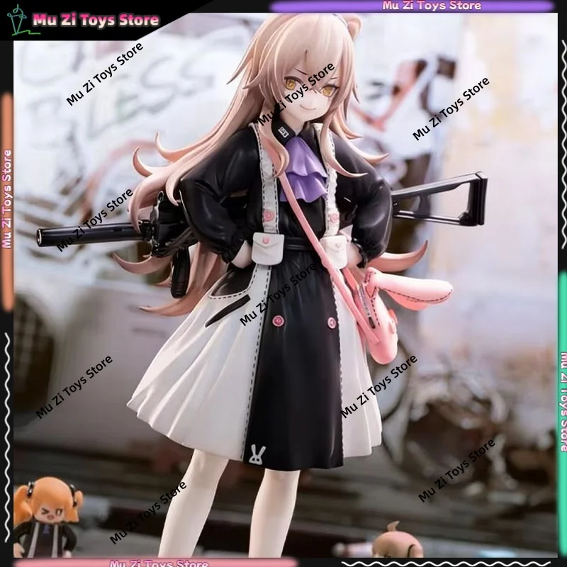 Girls' Frontline UMP45 Frontline Agent Lop-Eared Rabbit Anime-Figur Modell Ornament Schöne Mädchen-Statue GK Sammlerstück Deko