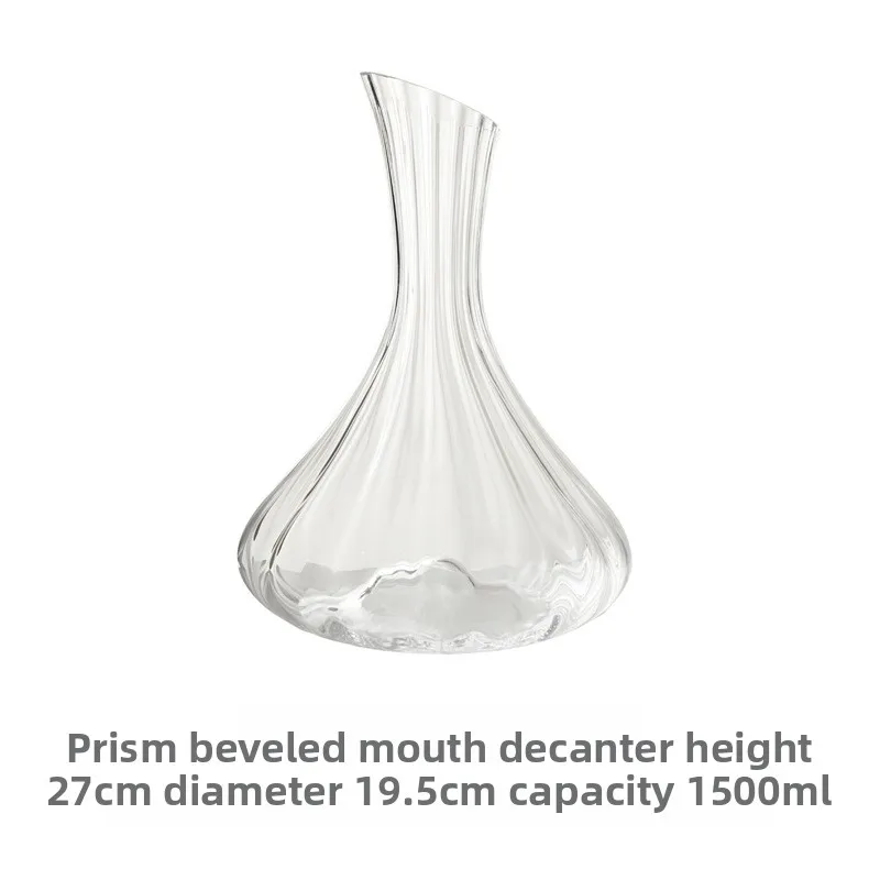 Crystal Whisky Decanter Carafe 6