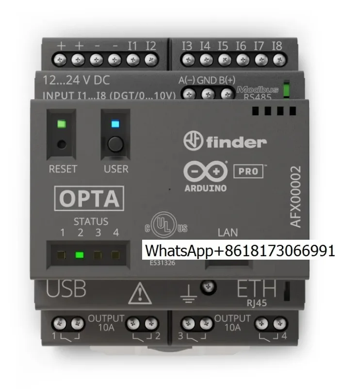 Arduino Opta WiFi AFX00002 Micro Programmable PLC STM32H747XI Dual Core