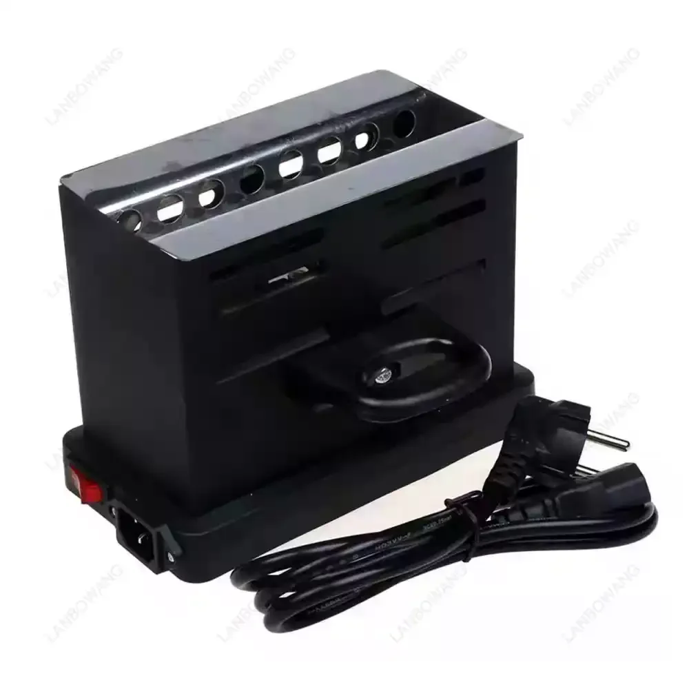 Nightclub Turbo Vortex Square Charcoal Insert Stove, High-Efficiency Plug-in Bar Stove with Coconut Shell Carbon Fuel