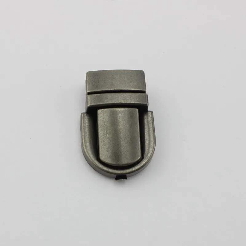 5-20 sets 44X30mm Antique old silver trunk lock metal locks for handbags purse closure lock