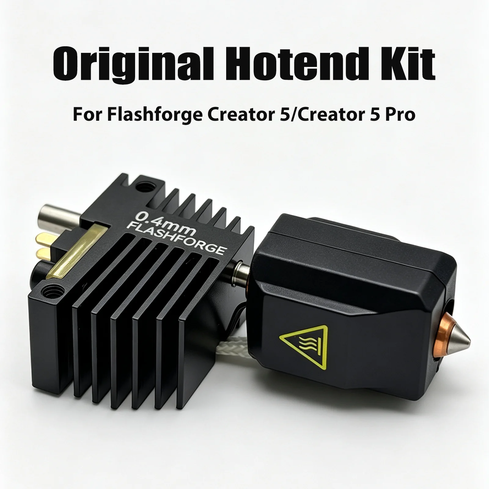 Original Flashforge Creator 5/ C5 Pro Nozzle Assembly C5/C5 Hotend Kit OEM-3D Printer Parts