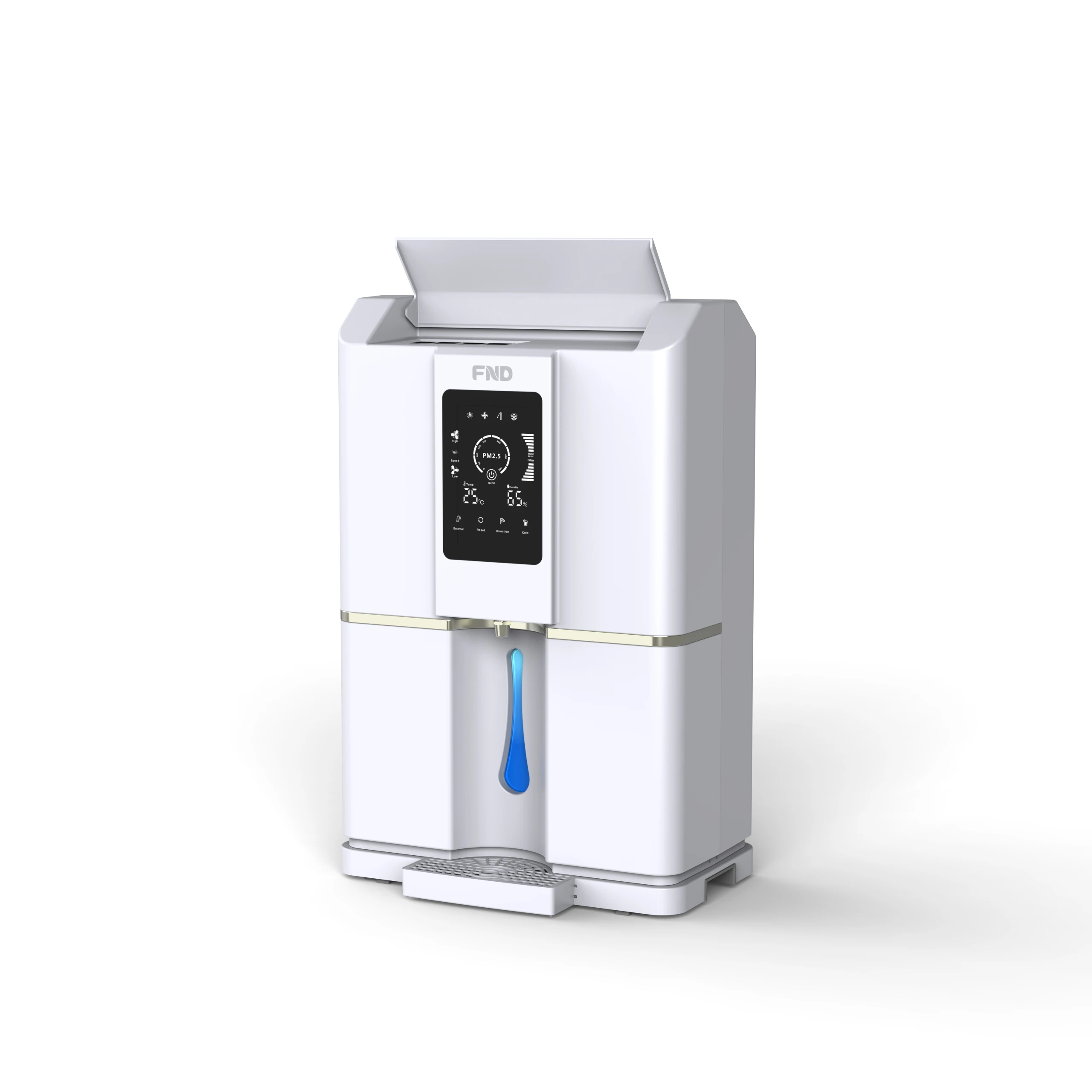 20 Liters Per Day Capacity Cold Plastic Electric Eco-Friendly Portable 400W Smart Safe Easy Operation Household FND Air-to-Water