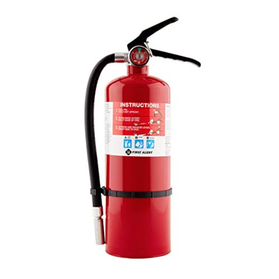 Fire Extinguisher for Home and Commercial Use Heavy Duty Rechargeable Compliance Unit UL RATED 2-A:10-B:C Red 1-Pack