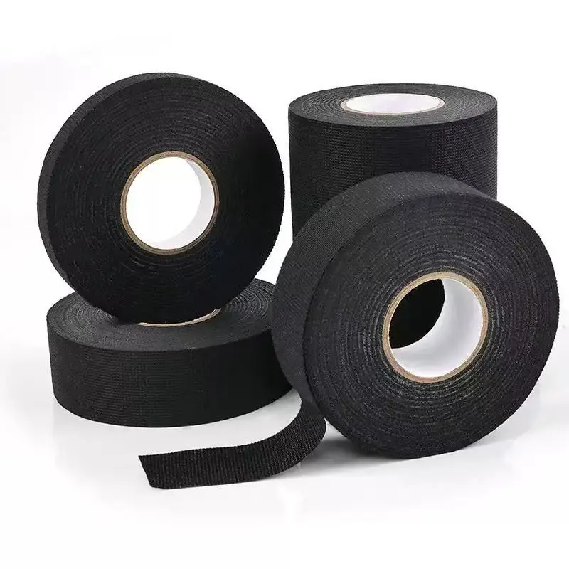 Electrical Insulating Tape Heat Resistant Harness Tape 9/15/19/25 MM Car Cable Harness Wiring Loom Protection Waterproof Tape