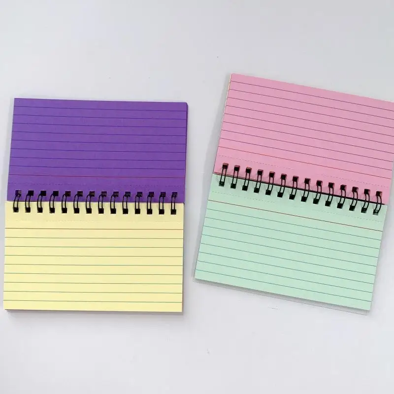 50 Sheets Colour Tearable Mini Note Book Portable Line Notebook Memo Pad Office Supplies Student Stationery