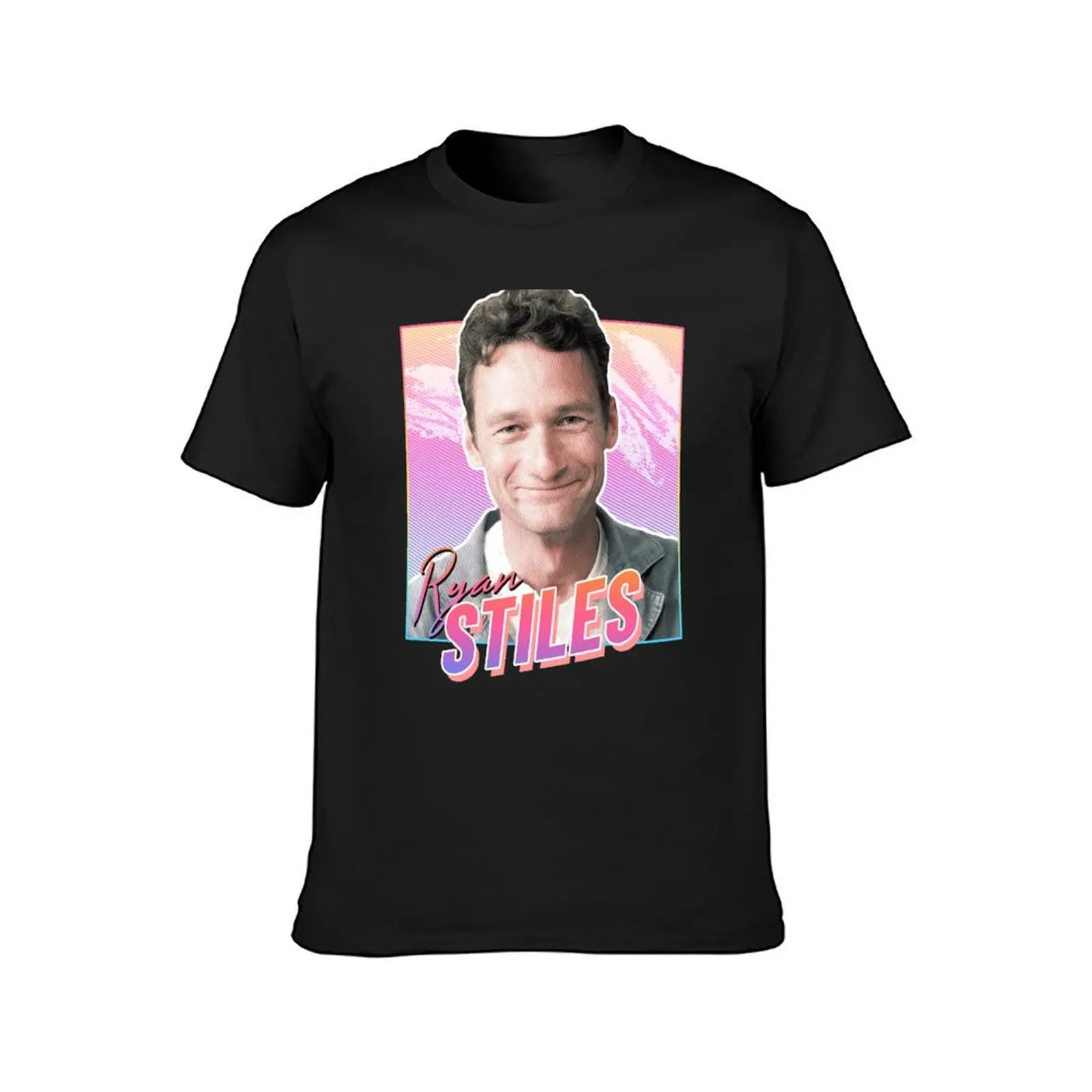 Ryan Stiles - 80s design T-Shirt anime clothes new edition mens vintage t shirts