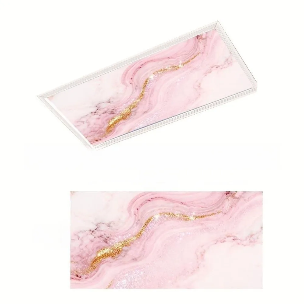 Polyester Fabric Magnetic Lamp Shade Light-Blocking Magnetic Design Ceiling Light Cover Eye-Protective Neat Decorative Effect