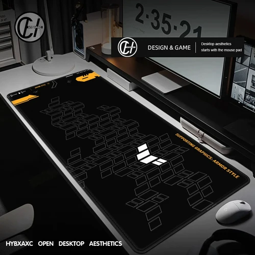 Alfombrilla de escritorio TUF, alfombrilla de ratón para juegos, alfombrilla de escritorio grande para gabinete de jugador, alfombrilla de ratón Xxl, alfombrilla de velocidad para ordenador y oficina, alfombrillas Kawaii Xl