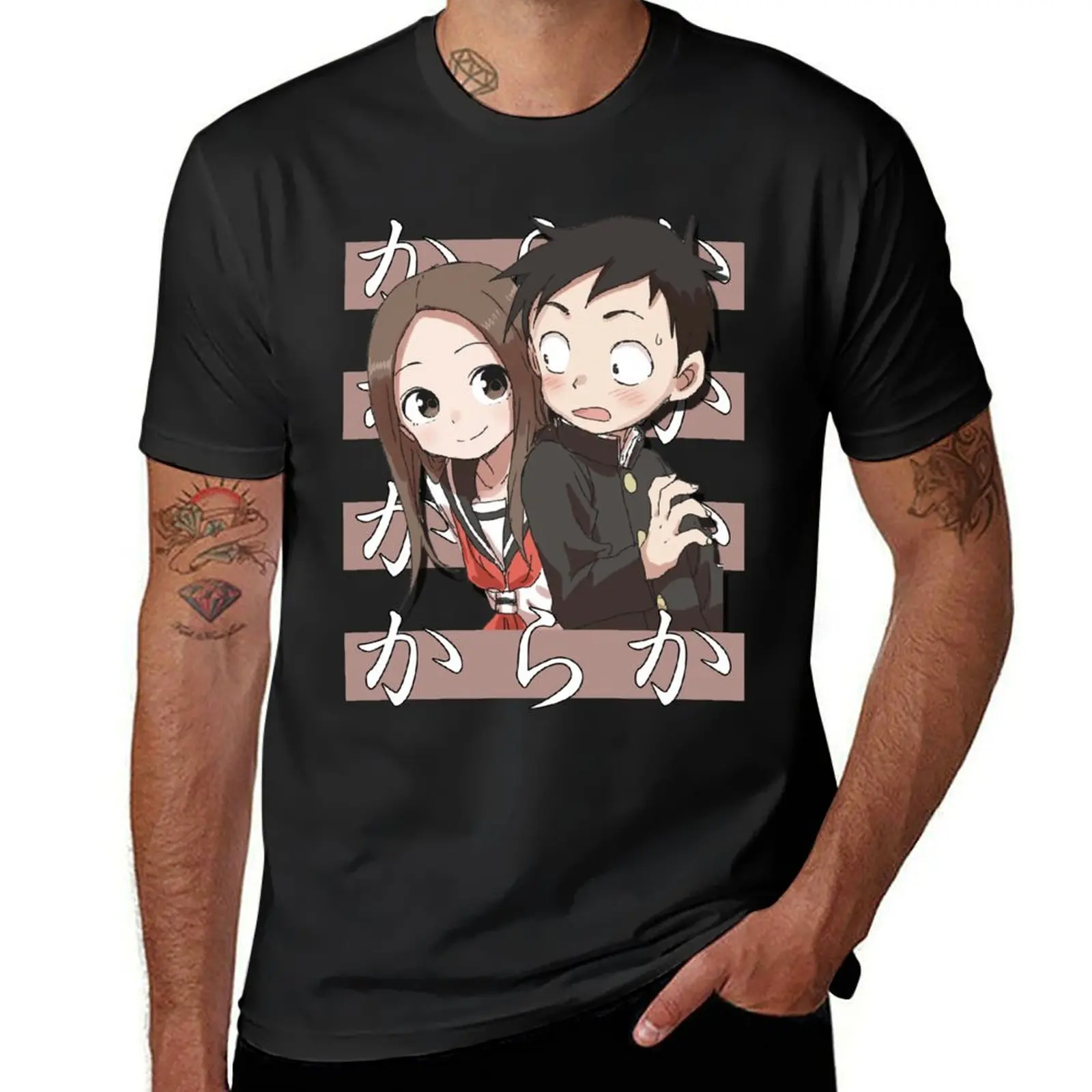 Takagi - Teasing Master Anime T-Shirt summer clothes plus sizes Short sleeve tee men