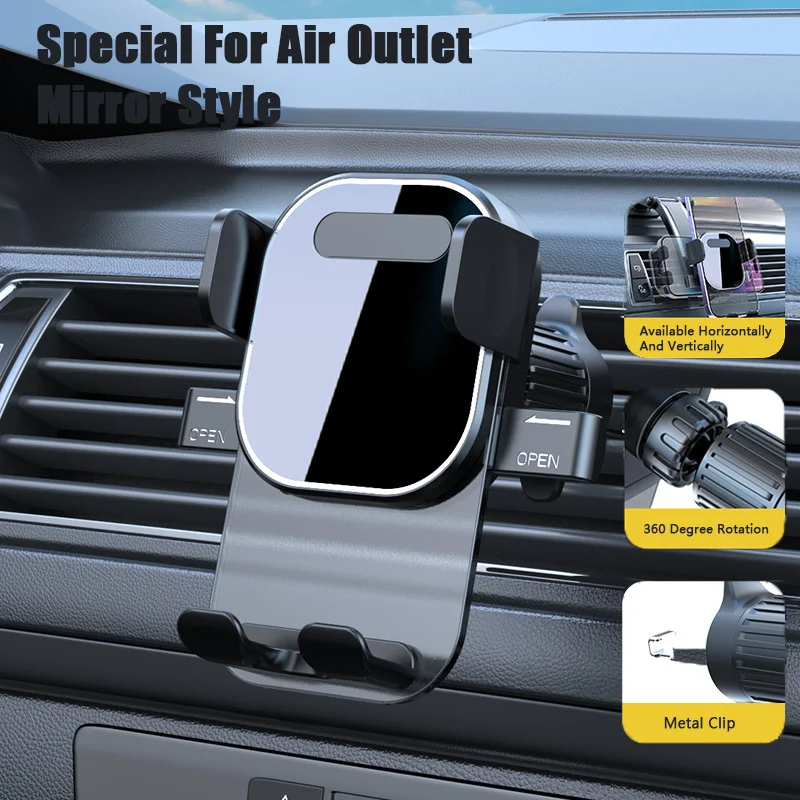 Autotelefoonhouder Auto mobiele telefoonstandaard met zuignap Voertuigtelefoonhouder voor dashboard Automotive Ondersteuning Gripbeugel