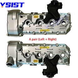 Aluminum Engine Valve Cover Left/Right 11127848153 11127848154 For BMW (E92) M3 COUPE 2008-2013 4.0L 3999CC V8 F30 F80