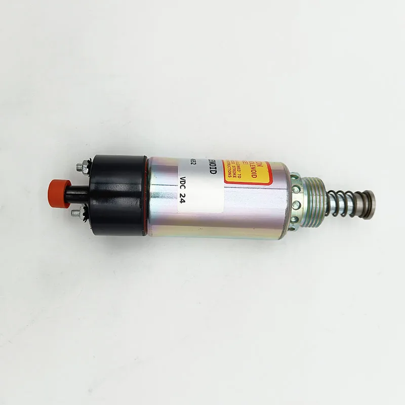 24V shut-off solenoid 155-4652 1554652 For Caterpillar Excavator 320B 320B L 320B N 320B S 322B L 322B LN 322C 322C FM 325B