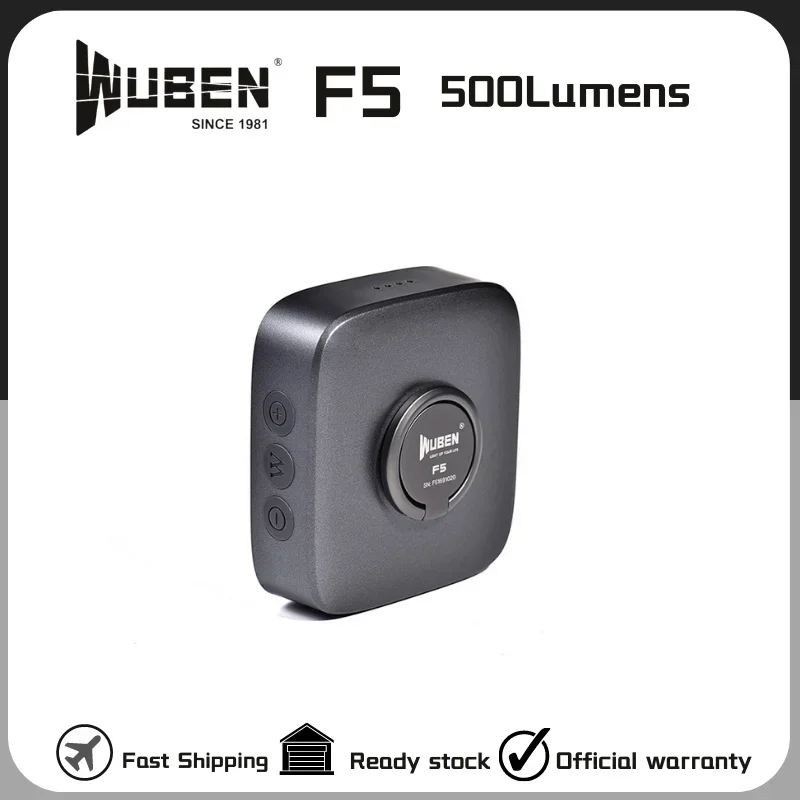 WUBEN F5 Rechargeable Multiple Camping Light Supre Bright 500LM With Mobile Power Bank Multiple Color Temperature Camping Light