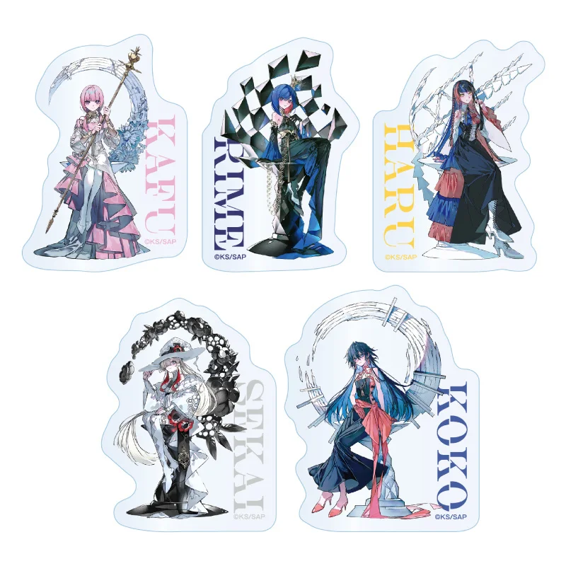 

Kamitsubaki City Under Construction Anime Acrylic Stand Dali Brand Merchandise Kabo Morisaki Standing Signage Ornament Gifts
