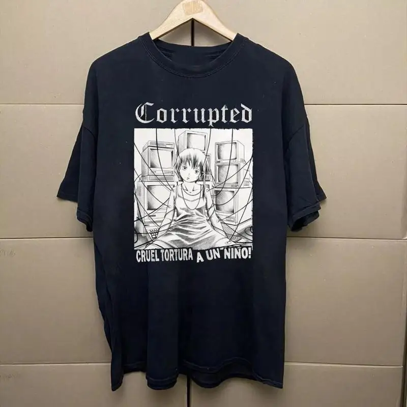 Vintage Corrupted Band Cotton Black T Shirt Concert