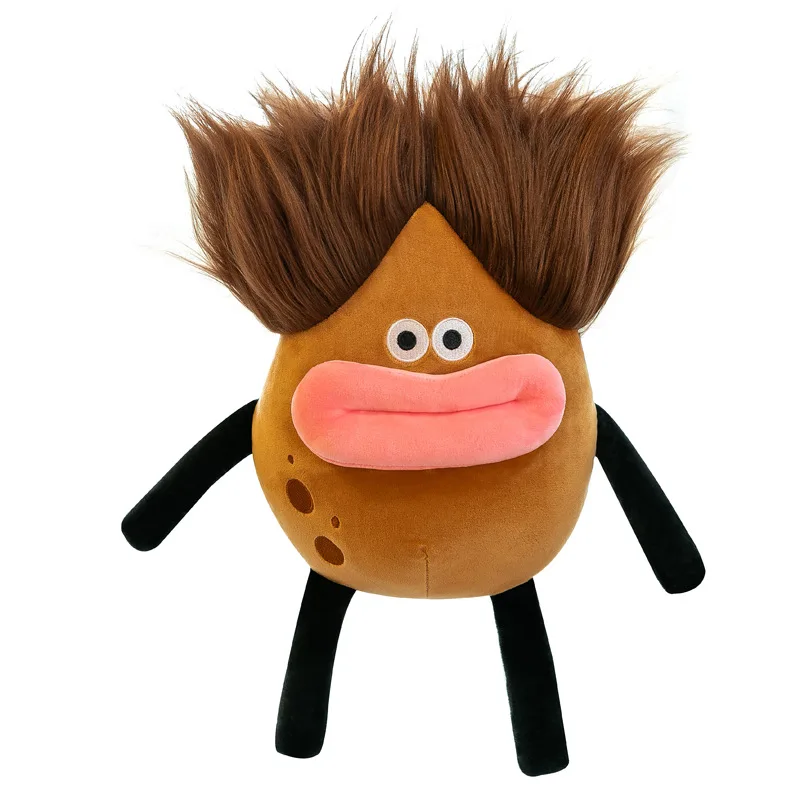 Poupée de pomme de terre amusante et amusante, jouet en peluche, sac à dos, décoration, pendentif, porte-clés, petite poupée, cadeaux d'anniversaire pour enfants et adultes